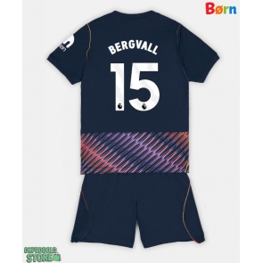 Tottenham Hotspur Lucas Bergvall #15 Replika Babytøj Udebanesæt Børn 2026-27 Kortærmet (+ Korte bukser)